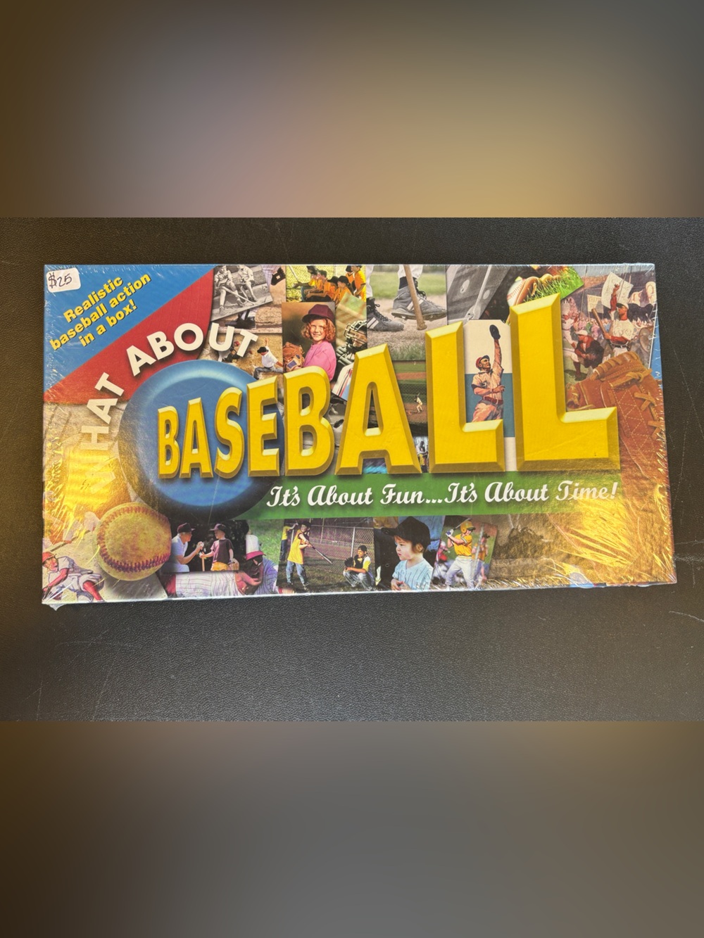 Baseball Board Game - Yellow Box